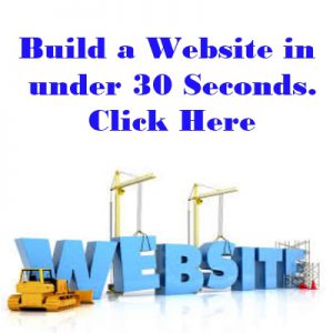 Build Website in 30 Seconds